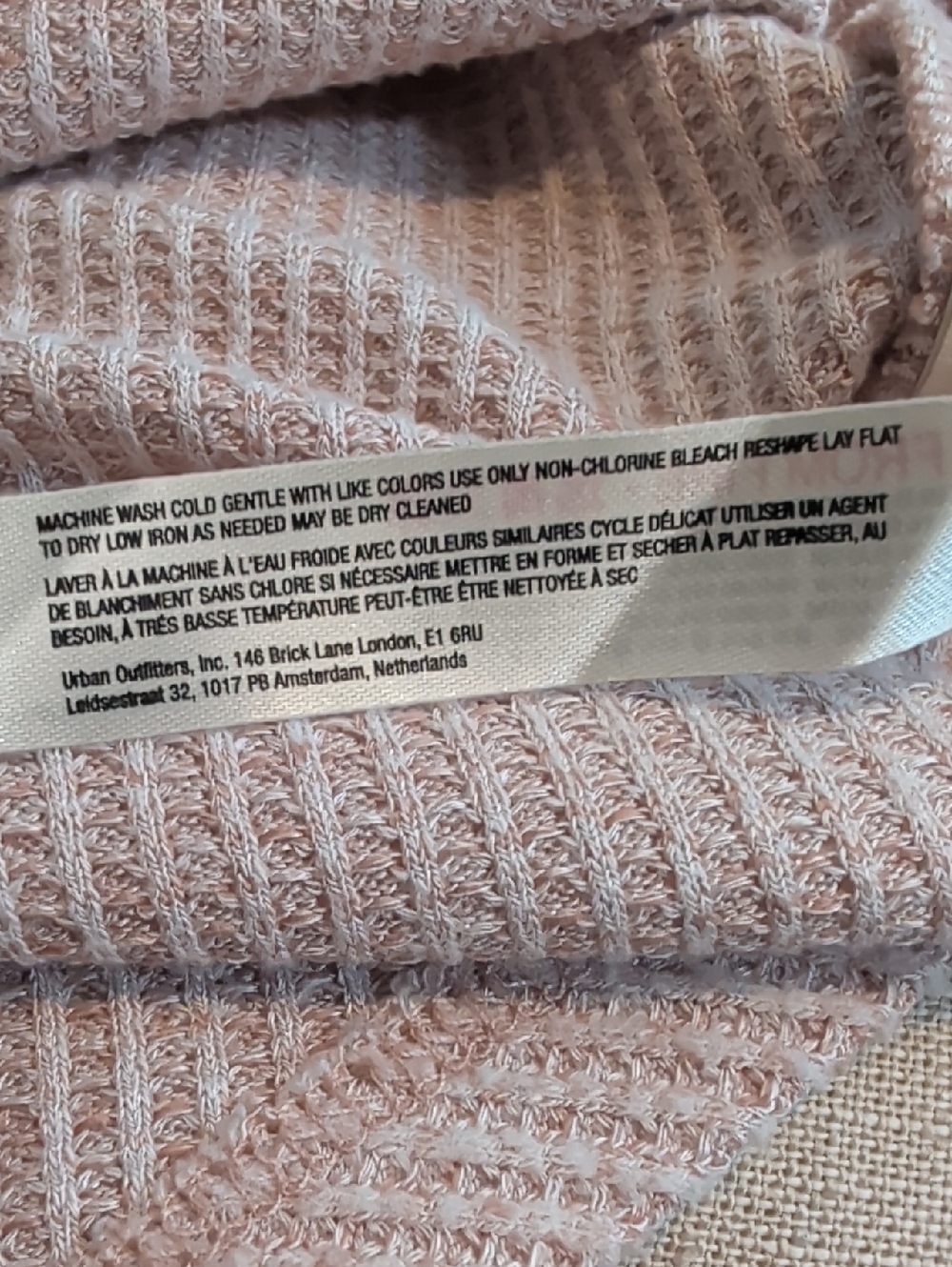 Anthropologie Daily Practice Mixed Knit Thermal Long Sleeve - Size XS - Picture 7 of 8